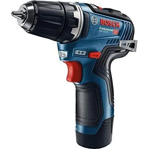 Bosch Professional 12V System GSR 12V-35 - Atornillador a batería (35 Nm, 2 baterías x 3.0 Ah, en L-BOXX) - 1