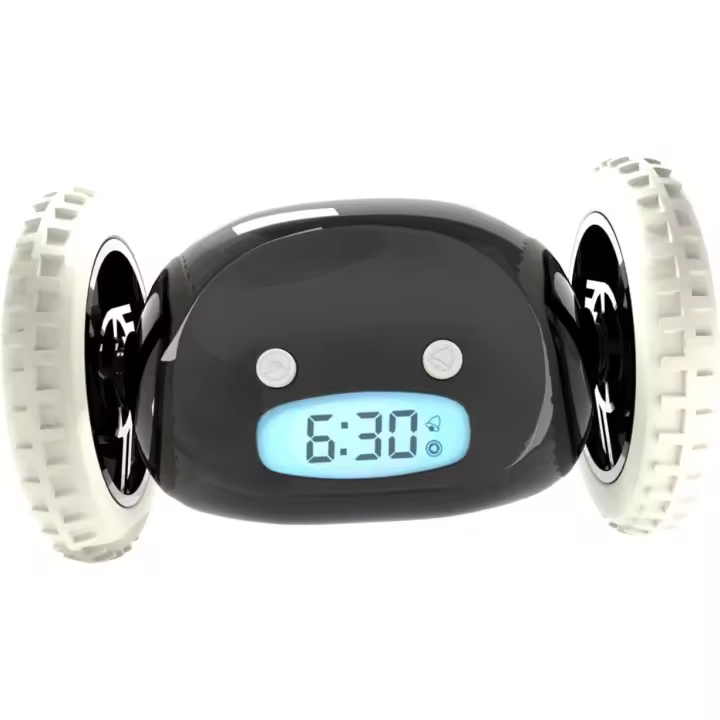 Despertador digital with Sonido Fuerte para personas con Sueño pesado en Rueda (dormitorio de Adultos, niños y adolescentes) - 1