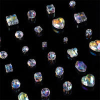 5-50pcs Colección De Cuentas De Cristal Premium Para El Bricolaje De Joyería Cuentas Únicas En Polvo Y Partículas - details 7