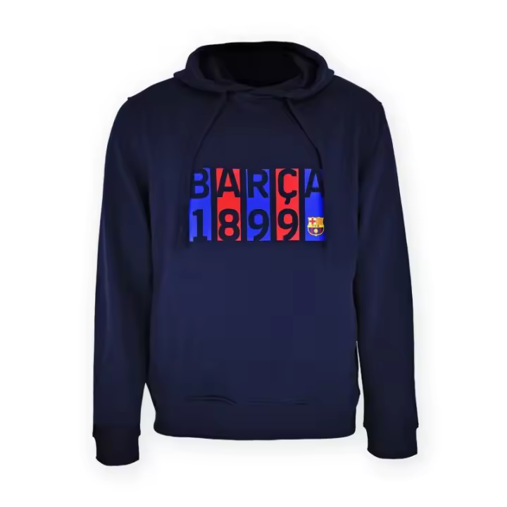 Hoodie Sudadera Fútbol Club Barcelona con gorro capucha tallas infantil producto oficial Barça 5002HFLNP - 1