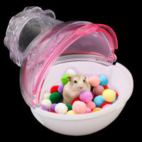 Toilet Para Mascotas Pequeñas Como Hamsters Y Ratones Accesorio Universal Para Jaulas De Animales De Compañía Baño De Arena Habitación De Baño En Plástico - details 9