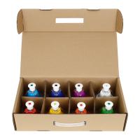 Orff Campanas De 8 Tonos Con Cubierta Transparente Instrumentos Musicales De Percusión Juguete Educativo Para Niños Regalo Para Bebés - details 0