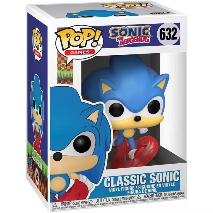 Funko Pop! 30º Aniversario Corriendo Sonic Multicolor - 1