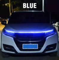 1PCS Barra De Luz Decorativa LED Dinámica Para Capó De Coche Universal Guía Y Adorno Luz De Conducción Automática Barra De Luces Del Parachoques - details 12