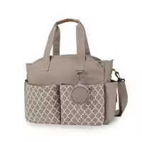Bolsa de Pañales para Bebé de Gran Capacidad Bolsa de Maternidad Impermeable Multifuncional Portátil para Cuidado del Bebé Material de Poliéster - details 0