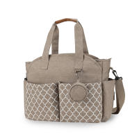 Bolsa de Pañales para Bebé de Gran Capacidad Bolsa de Maternidad Impermeable Multifuncional Portátil para Cuidado del Bebé Material de Poliéster - details 0