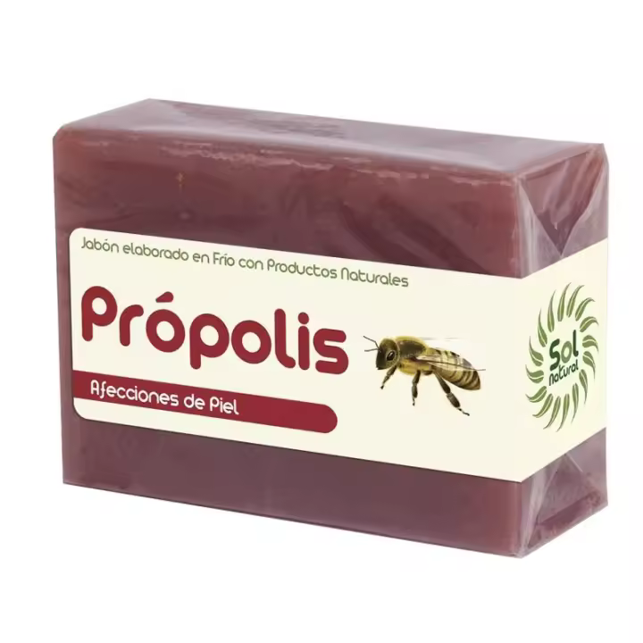 Jabón de Propolis Solnatural 100g - Natural y Hidratante - 1