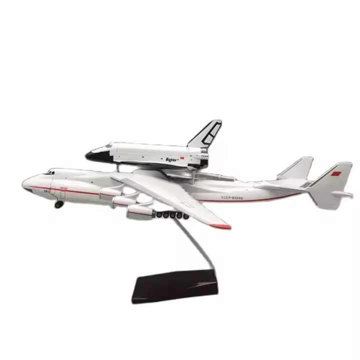 Modelo De Avión Antonov AN-225 Blizzard Transportador De Cochejes En Resina Y Aleación De Metal 42 Cm Regalo De Colección Decorativo Moderno - 1