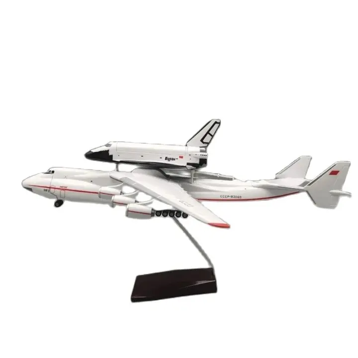 Modelo De Avión Antonov AN-225 Blizzard Transportador De Cochejes En Resina Y Aleación De Metal 42 Cm Regalo De Colección Decorativo Moderno - 1