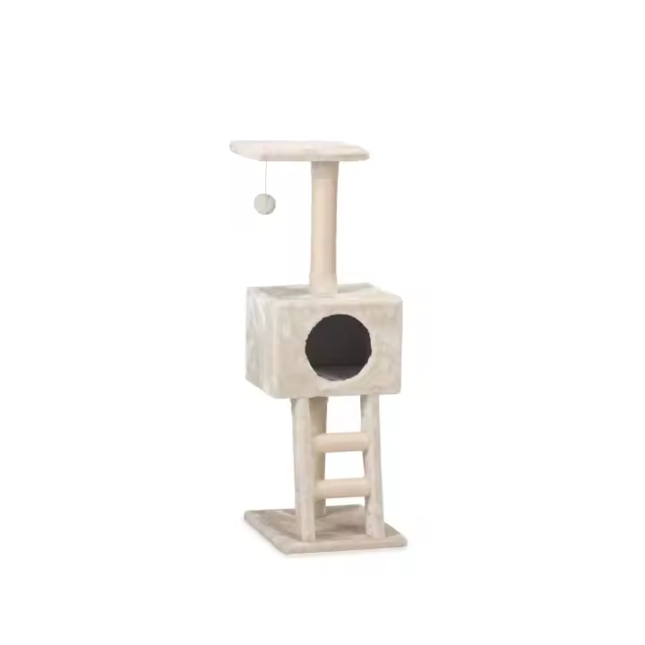 Rascador Mueble Homica Crema 40x35x110cm - 1