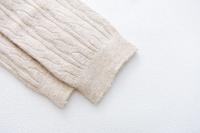 Calentadores De Pierna De Algodón Para Mujer Invierno Gaiter Alto Rodilla Manguito Largo Suave Calcetines De Lana Tejidos Cubierta De Pie Topper - details 44