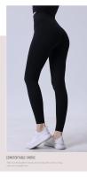 High Waist Leggings De Nylon Para Gimnasio Y Yoga Sensación De Desnudez Trousers Largos Para Mujer Push up Tights Fitness - details 12