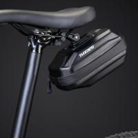 Bolsa De Sillín Para Bicicleta Impermeable Pequeña Almacenamiento Negro Kit De Accesorios Trasero Reflectante MTB Carretera - details 5