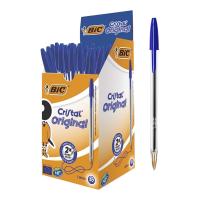 Bolígrafo BIC cristal pack de 50ps .bolígrafos de 1mm - Óptimo para oficina, casa y escuela . Colores azul, negro ,rojo y verde.HL - details 1