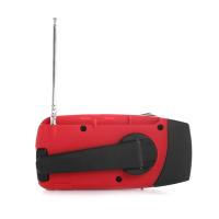 Radio De Mano Con LED Y Alerta Del Tiempo FM AM WB NOAA Recargable Por USB Y Crank 600mAh Resistente Al Agua Para Camping Y Emergencias - details 2