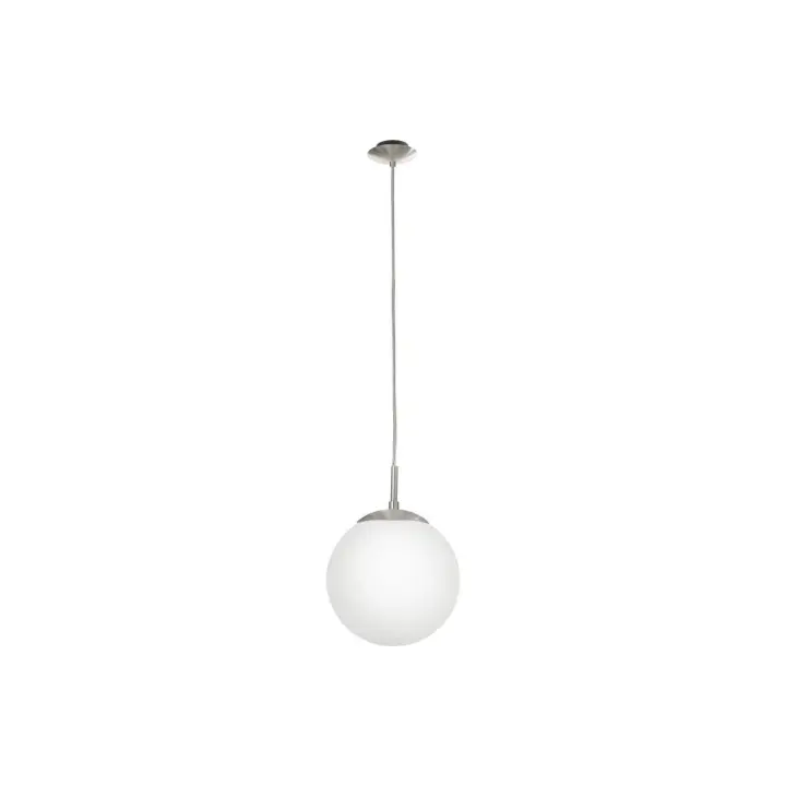 Eglo Lámpara colgante cristal mate Ø20 cm - Rondo - 1