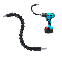 Bits De Taladro Hexagonales Flexibles 295mm Con Soporte De Extensión Y Conector Magnético Eje De Potencia Para Taladro Eléctrico Herramienta De Metalaci\u00f3n - details 0