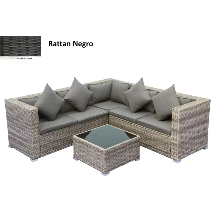 Conjunto Set de muebles de jardín Poli Ratán Vietnam - 1
