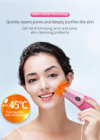 Limpieza Facial Eléctrica Ultrasonda 9 Velocidades Silicona Recargable Escobilla De Rostro Con Vibration Alta Frecuencia Limpiadora De Piel - details 5