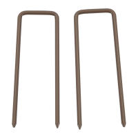 Reja de Tijera Barrera eshamoteable 35-300 cm, ideal para Jardines, Aluminio, MARRON, Altura 103,5 cm - details 3