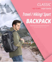 Mochila clásica de viaje para hombre, bolsa impermeable para ordenador portátil, senderismo, mochila escolar deportiva, nailon, para exteriores - details 0