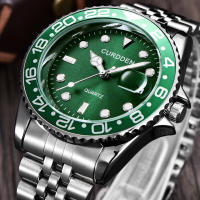Reloj De Cuarzo Para Hombres CURDDEN 6582 De Moda Con Correa De Acero Inoxidable Completa Y Fecha Dorada Montre De Luxe - details 1