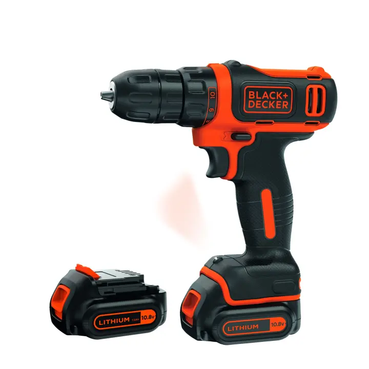 Black & Decker BDCDD12KB-QW - Taladro atornillador 10.8V Litio - 1