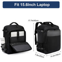 Mochipa de viaje Cabin Avión 40x20x25 Negro 20L -Marcas  - details 3