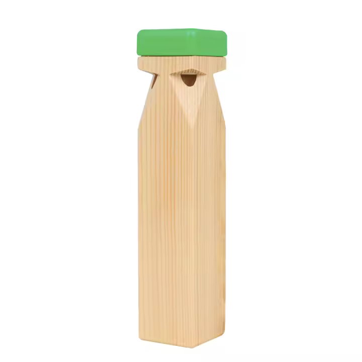 Bocina De Tren De Madera Orff Juguete Desarrollador Para Bebés Instrumento Musical Educativo Regalo De Navidad Para Niños Y Padres - 1