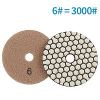 Pulidora De Diamante Seca De 4 Pulgadas Tipo F Flexible Para Pulido Y Grano De Piedra De Granito Y Mármol Herramientas De Pulido Y Mezcla - details 10