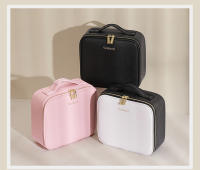 Estuche De Maquillaje Con Espejo LED Y 3 Ajustes De Color Estuche De Viaje Con Divisores Ajustables Tamaño Compacto Material PU - details 11