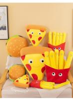 Muñeco De Peluche Creativo De Papas Fritas Y Hamburguesa Para Decoración De Parejas Regalo De Cumpleaños Para Niñas Y Niños - details 10