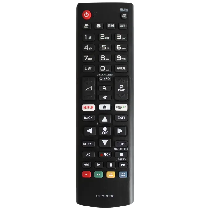 Control Remoto De Repuesto AKB75095308 Para Todas Las Modelos De TV LG LCD LED 3D Smart TV Compatible Con Todos Los Modelos LG - 1