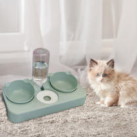 Juego De Cuencas Para Gatos Y Agua Con Dispensador Automático Alimentador Para Perros Pequeños O Medianos Gatos Gatitos Conejos Puppies - details 19