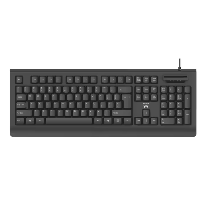 Ewent - EW3286 teclado Universal USB QWERTY Español Negro EW3286 - 1