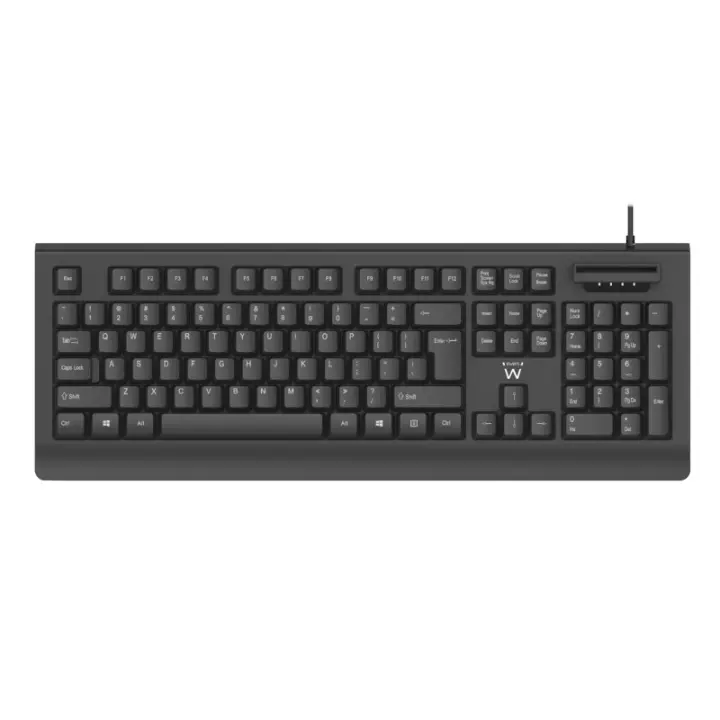 Ewent - EW3286 teclado Universal USB QWERTY Español Negro EW3286 - 1