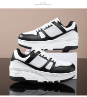Zapatillas Casuales Para Niños Y Niñas Con Rodillos De Cuatro Ruedas Zapatos Deportivos Para Exterior Ajustables Y Transpirables Para Escolares - details 8