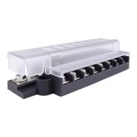 Soporte De Caja De Fusibles Para Coche Y Barco Con Bloque De Fusible De 8 Caminos Y Indicador De Advertencia 12V~24V Panel De Distribución De Energía - details 2