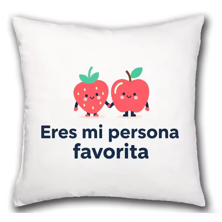 MERCHANDMANIA Cojín frase bonita amor san valentin aniversario novio novia pareja te quiero hogar comodo cussion - 1