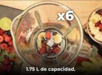 Batidora de vaso Cecotec Power Black Titanium 2200MAX Smooth, acabados en acero inoxidable, 2200 W potencia máxima, cuchilla con recubrimiento de titanio negro, 1,75 Litros capacidad. - details 1