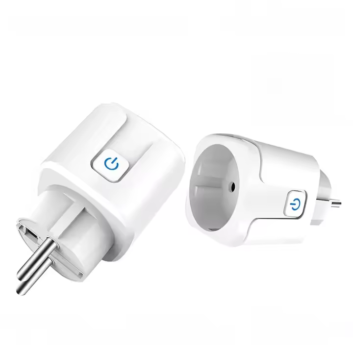 Enchufe Inteligente Tuya Zigbee EU 20A Con Monitor De Potencia Control Por Voz Y Timer Compatible Con Alexa Y Google Home - 1