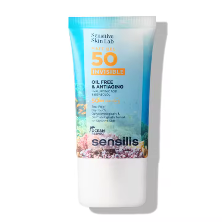 SENSILIS FOTOPROTECTOR SENSITIVE MATT GEL SPF50 INVISIBLE 40 ML - 1