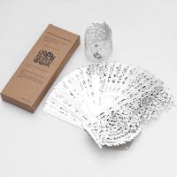 50 piezas de anillos de servilletas de Papel desechables, anillos de servilletas para decoración de Mesa, Navidad, Boda, Fiesta - details 1