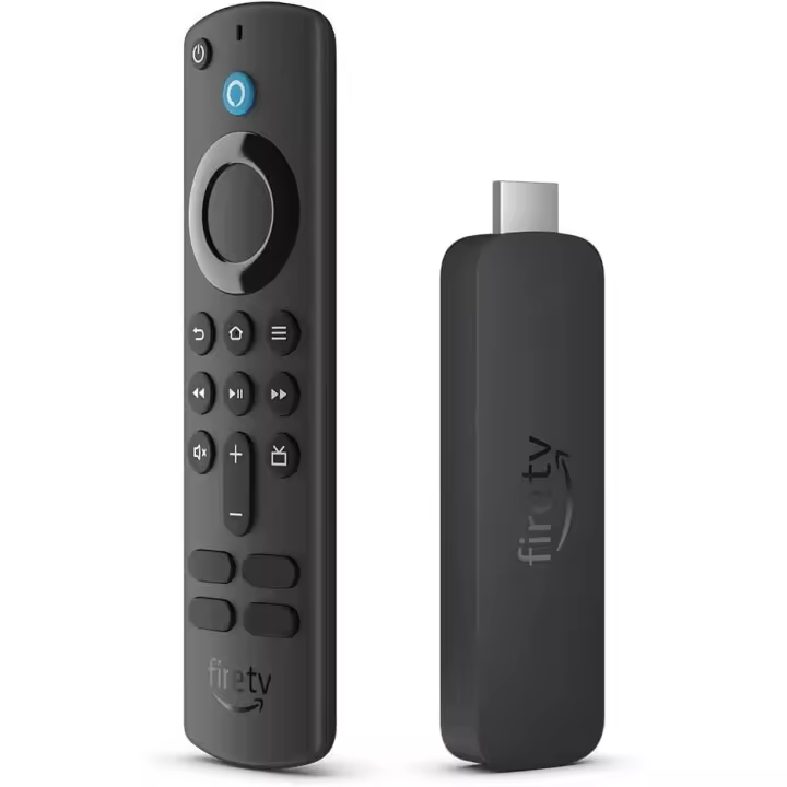 Fire Stick TV HD, 4K, 4K MAX, Amazon (Última Generación), con mando por voz Alexa, Dispositivo de streaming HD compatible con Wi-Fi 6, Dolby Vision, Dolby Atmos y HDR10+ - 1