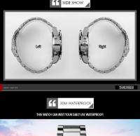 Reloj Digital Skmei 3 Tiempos Con Pantalla Retroiluminada Reloj De Pulsera Cuarzo Para Hombre Correa De Acero Inoxidable Completa Cuenta Regresiva Relogio Masculino - details 10