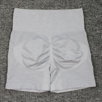 Shorts De Yoga Para Mujer Cintura Alta Sin Costuras Levanta Glúteos Rosa Fitness Ciclismo Ejercicio Control Abdominal Talla Real - details 14