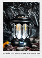 Lámpara De Camping Portátil Retro 6000mAh Modos De Iluminación Vintage Para Exteriores Y Jardín Luz De Tenda Para Senderismo Y Escalada - details 15