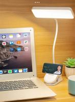 Lámpara De Mesa USB Recargable Luz Nocturna Lectura LED 3 Modos Dimming Protección Ocular Lámpara De Borde Para Cama Moderna - details 0