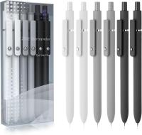 Zanshi Set De Rotuladores Gel Negro Y Blanco Gris Retráctil Tinta Secado Rápido Tamaño De Punta Fina Escritura Suave Avanzada Para Oficina Y Escuela - details 0