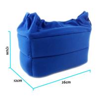 Bolsa De Protección Para Cámara DSLR Canon Nikon Sony Con Partición Y Padded Velvet Bolsa Suave Para Lentes De Cámara - details 2